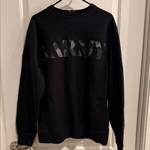 U.S. Army Black Crewneck Sweater
